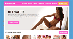 Desktop Screenshot of karisweets.com